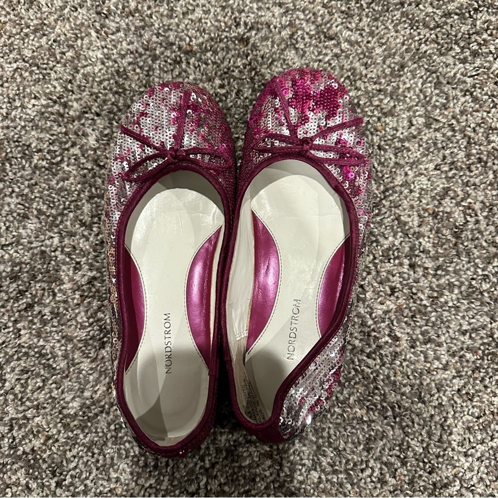 Girls Sparkle Flats